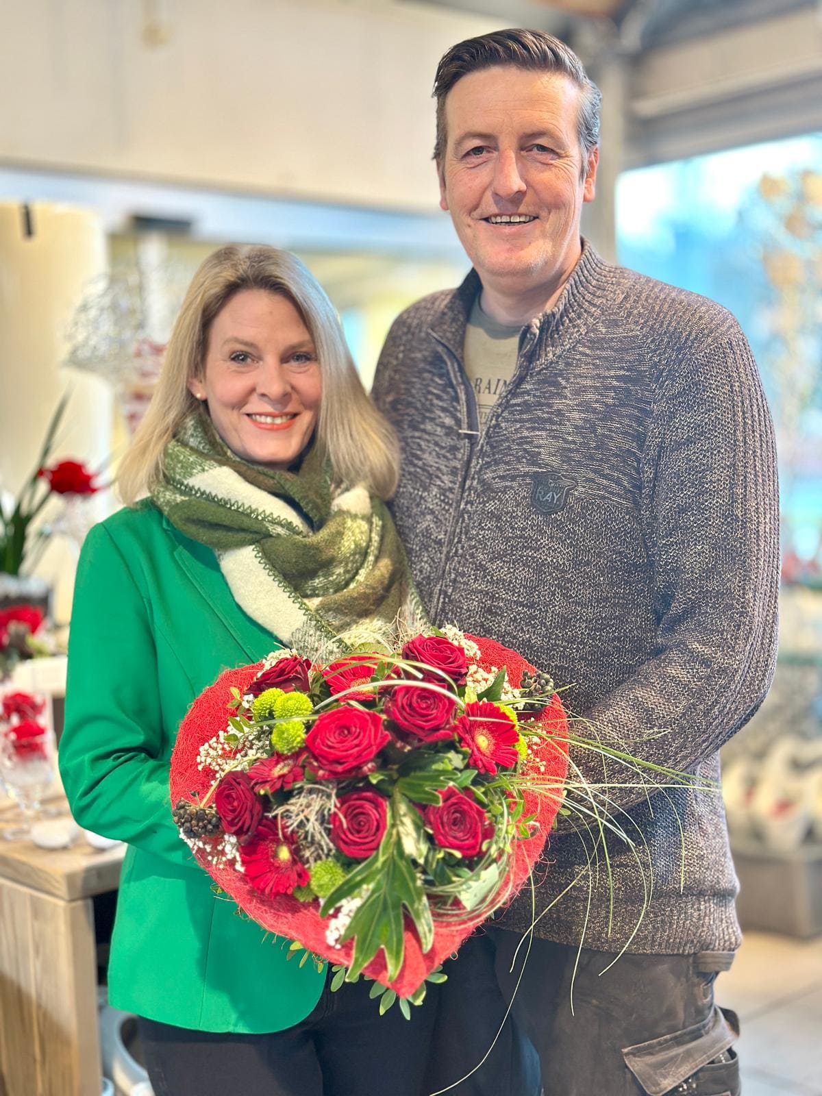 Marc Seiberth und Mareike Seiberth — Inhaber von Blumen Gauweiler